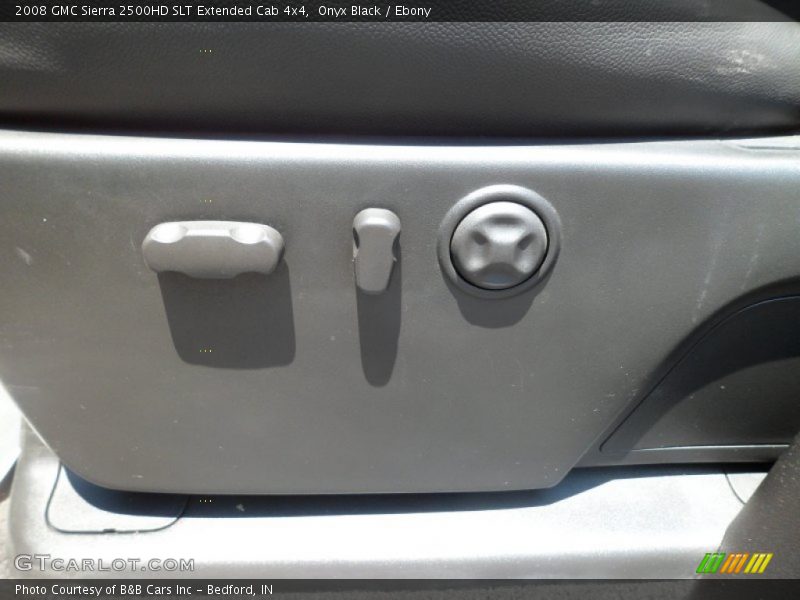 Onyx Black / Ebony 2008 GMC Sierra 2500HD SLT Extended Cab 4x4