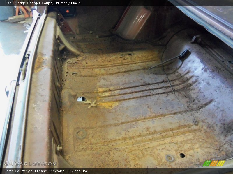 Primer / Black 1971 Dodge Charger Coupe