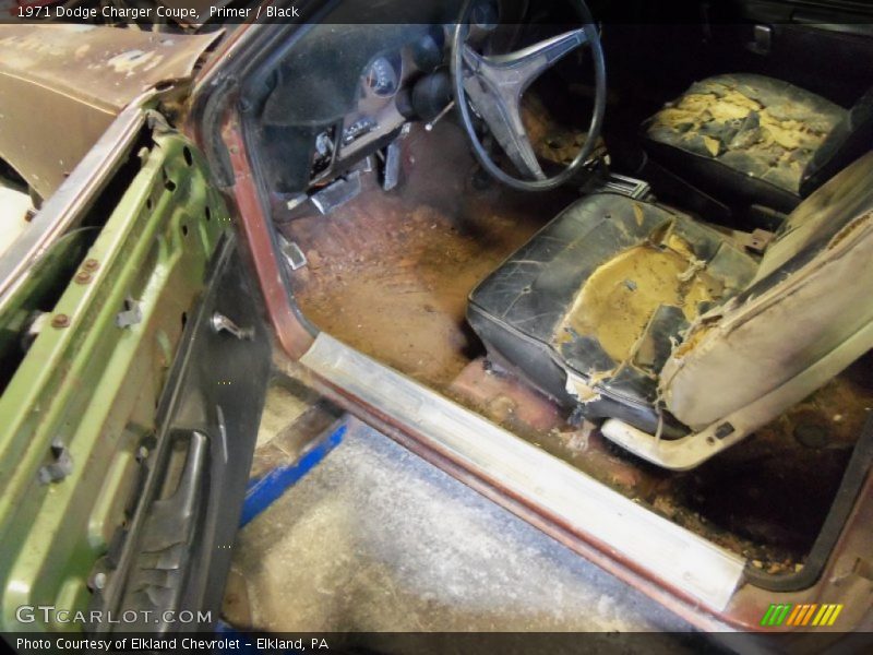 Primer / Black 1971 Dodge Charger Coupe