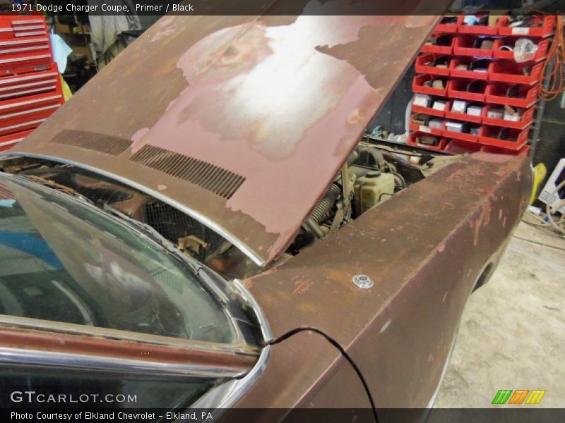 Primer / Black 1971 Dodge Charger Coupe