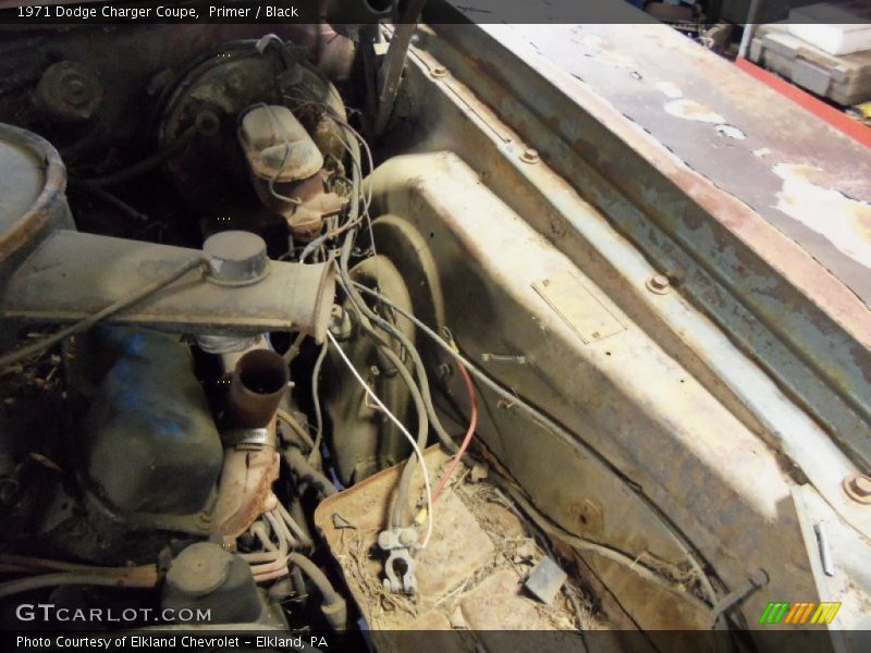 Primer / Black 1971 Dodge Charger Coupe