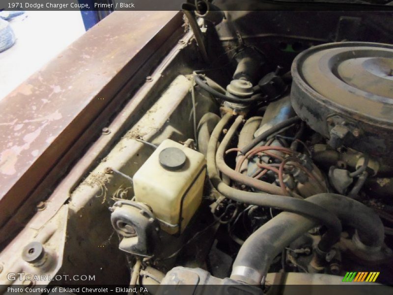 Primer / Black 1971 Dodge Charger Coupe