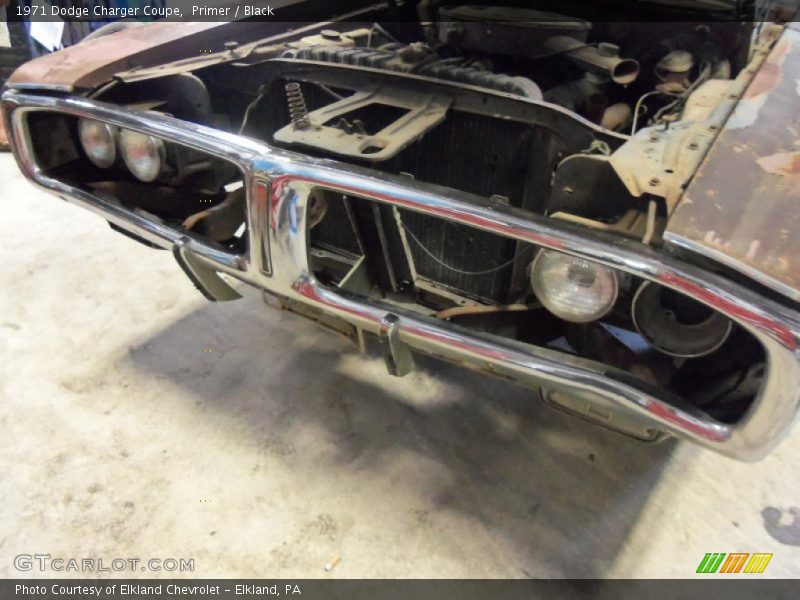 Primer / Black 1971 Dodge Charger Coupe