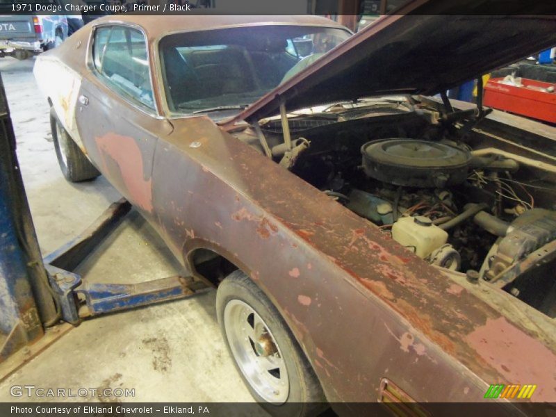 Primer / Black 1971 Dodge Charger Coupe