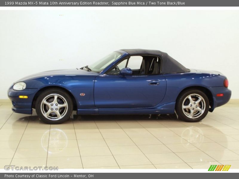  1999 MX-5 Miata 10th Anniversary Edition Roadster Sapphire Blue Mica