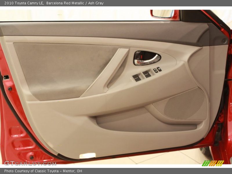 Barcelona Red Metallic / Ash Gray 2010 Toyota Camry LE