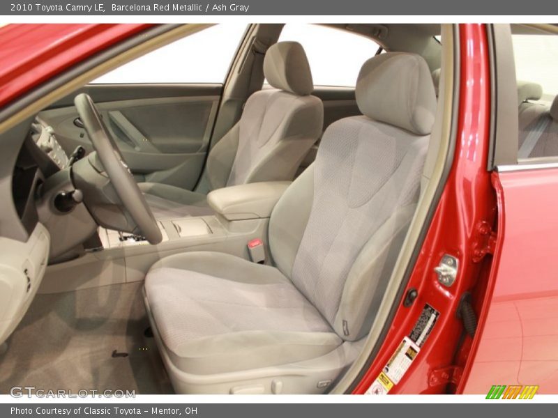 Barcelona Red Metallic / Ash Gray 2010 Toyota Camry LE