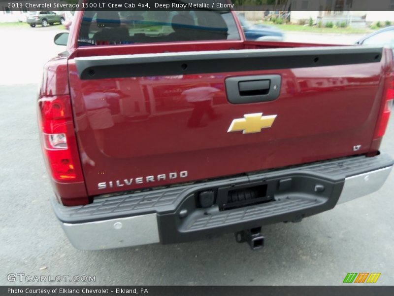 Deep Ruby Metallic / Ebony 2013 Chevrolet Silverado 1500 LT Crew Cab 4x4