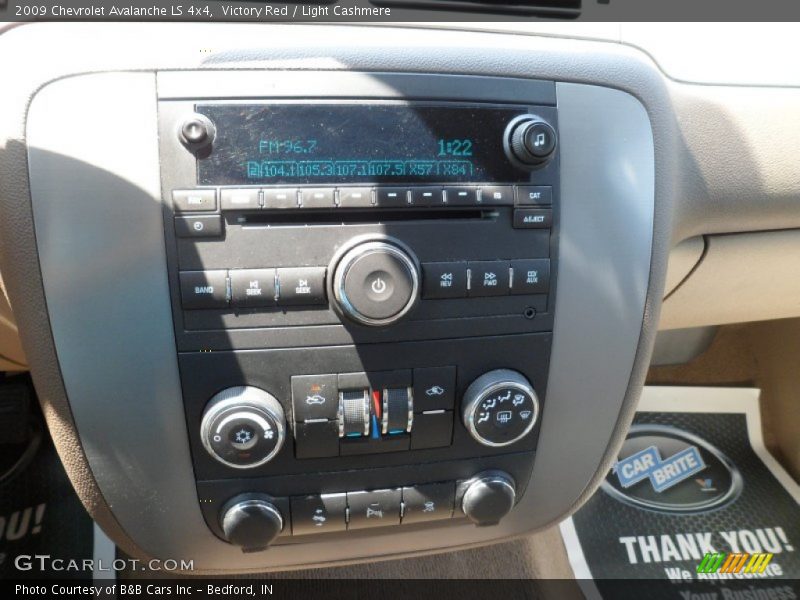 Controls of 2009 Avalanche LS 4x4