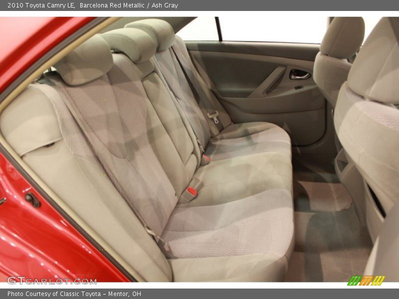 Barcelona Red Metallic / Ash Gray 2010 Toyota Camry LE