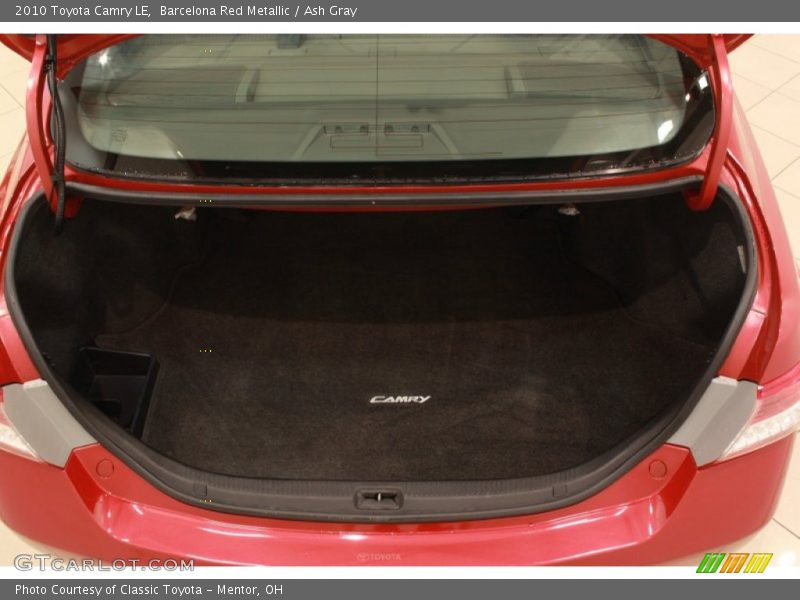 Barcelona Red Metallic / Ash Gray 2010 Toyota Camry LE