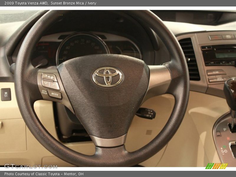 Sunset Bronze Mica / Ivory 2009 Toyota Venza AWD