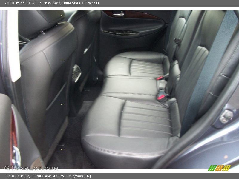 Rear Seat of 2008 EX 35 Journey AWD