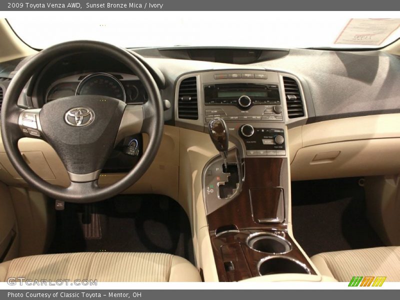 Sunset Bronze Mica / Ivory 2009 Toyota Venza AWD