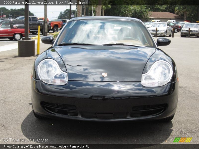 Black / Natural Brown 2000 Porsche 911 Carrera Coupe