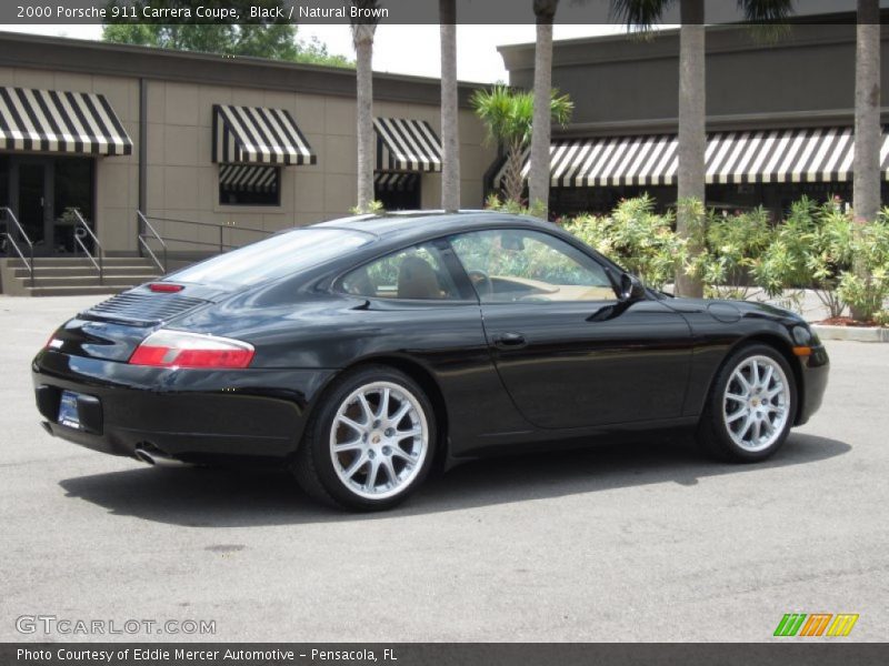 Black / Natural Brown 2000 Porsche 911 Carrera Coupe