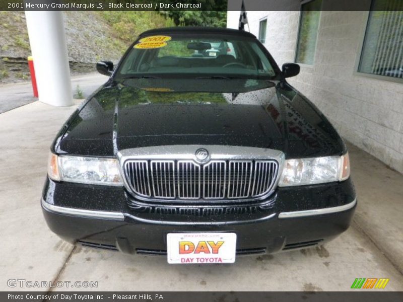 Black Clearcoat / Dark Charcoal 2001 Mercury Grand Marquis LS