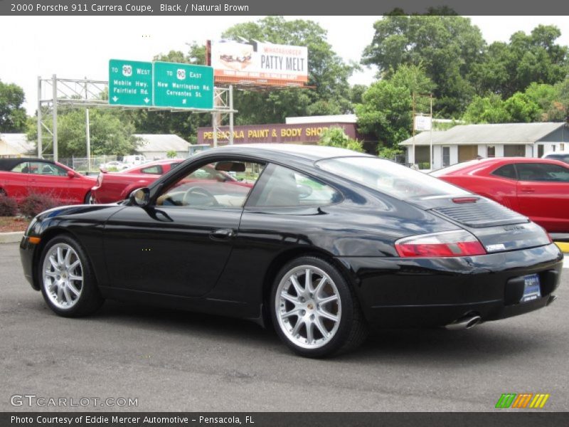 Black / Natural Brown 2000 Porsche 911 Carrera Coupe