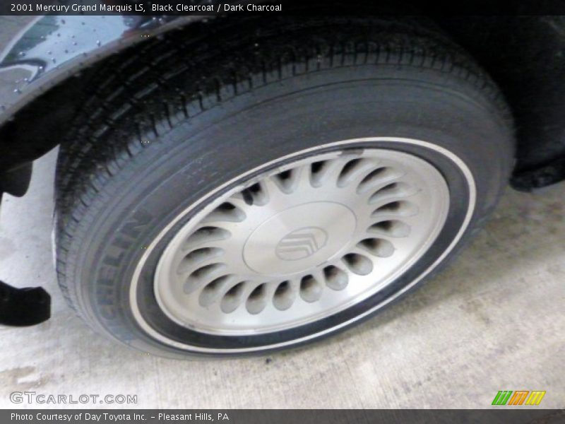 Black Clearcoat / Dark Charcoal 2001 Mercury Grand Marquis LS