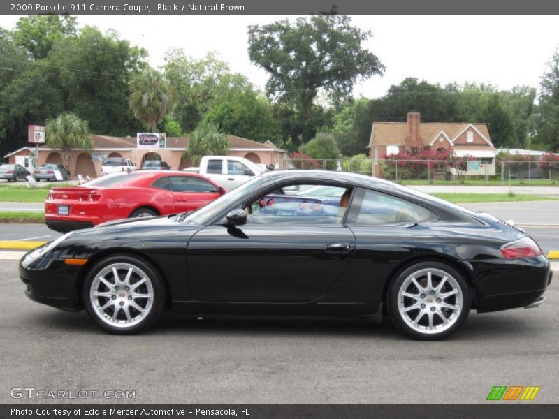 Black / Natural Brown 2000 Porsche 911 Carrera Coupe