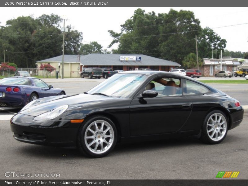 Black / Natural Brown 2000 Porsche 911 Carrera Coupe