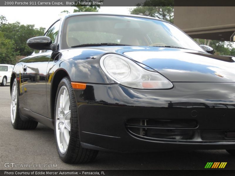 Black / Natural Brown 2000 Porsche 911 Carrera Coupe