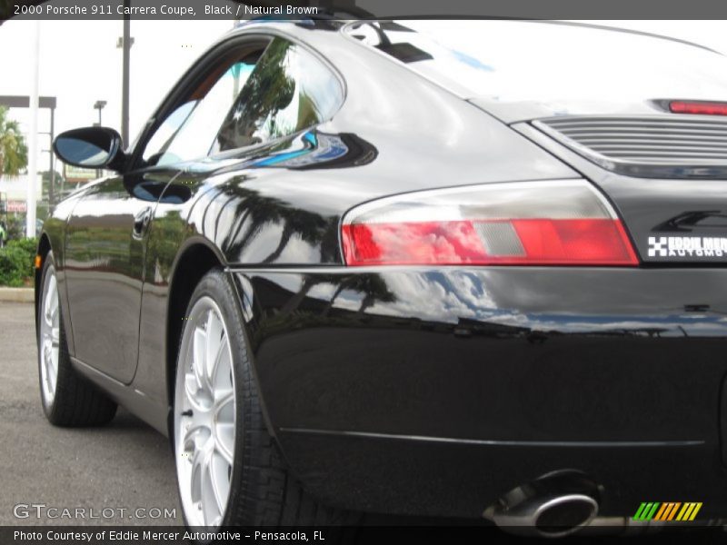 Black / Natural Brown 2000 Porsche 911 Carrera Coupe