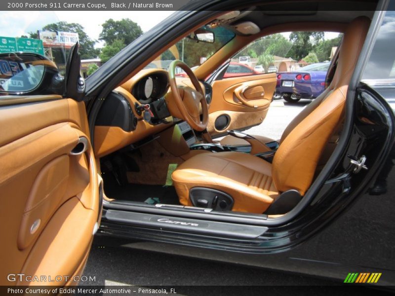  2000 911 Carrera Coupe Natural Brown Interior