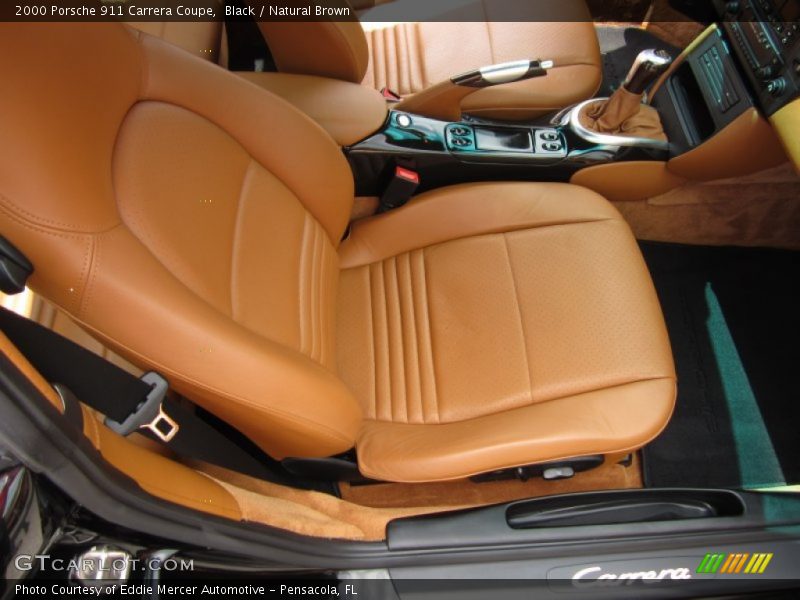 Black / Natural Brown 2000 Porsche 911 Carrera Coupe