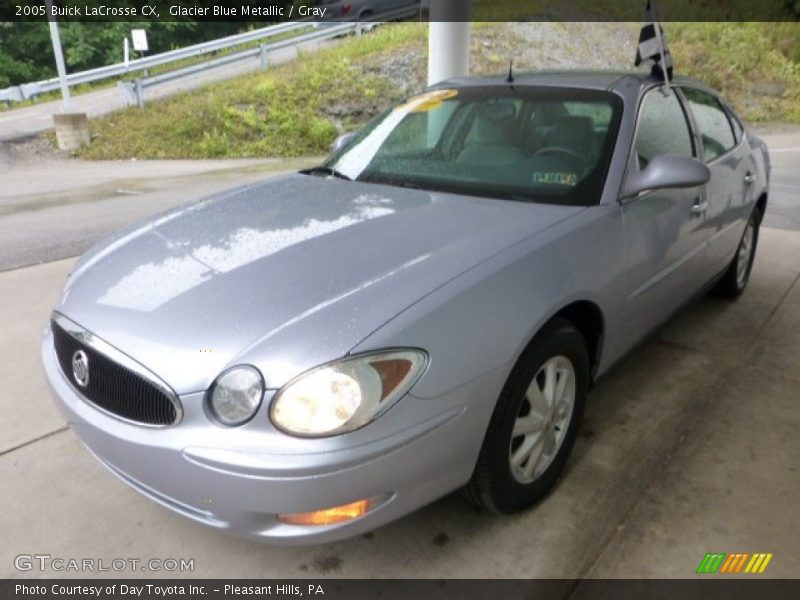 Glacier Blue Metallic / Gray 2005 Buick LaCrosse CX