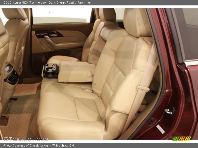 Rear Seat of 2010 MDX Technology