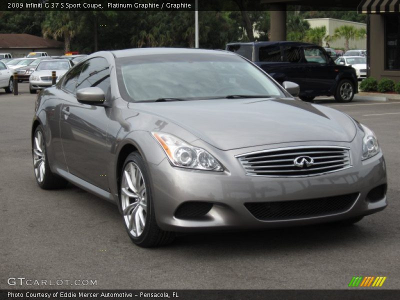 Front 3/4 View of 2009 G 37 S Sport Coupe