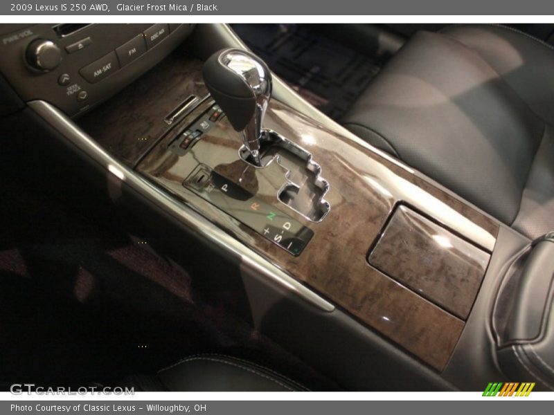  2009 IS 250 AWD 6 Speed Paddle-Shift Automatic Shifter