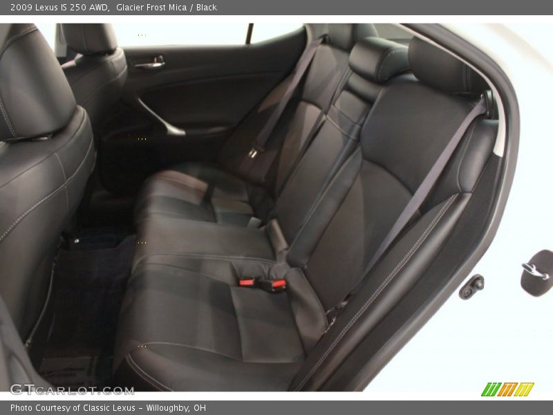 Rear Seat of 2009 IS 250 AWD