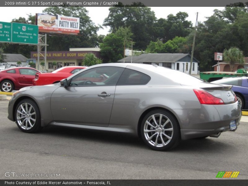 Platinum Graphite / Graphite 2009 Infiniti G 37 S Sport Coupe