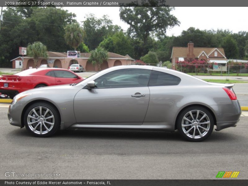 Platinum Graphite / Graphite 2009 Infiniti G 37 S Sport Coupe