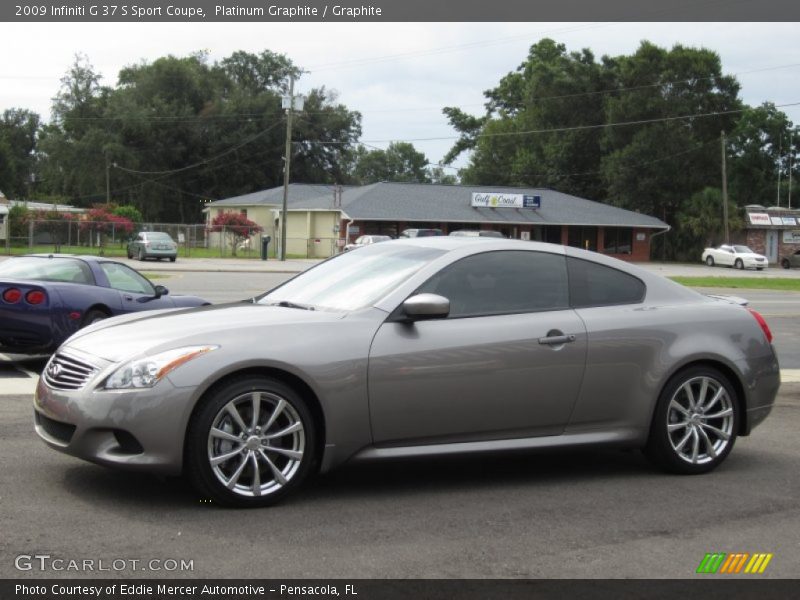 Platinum Graphite / Graphite 2009 Infiniti G 37 S Sport Coupe