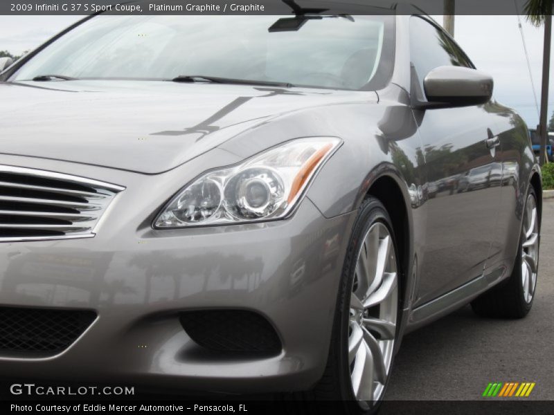 Platinum Graphite / Graphite 2009 Infiniti G 37 S Sport Coupe