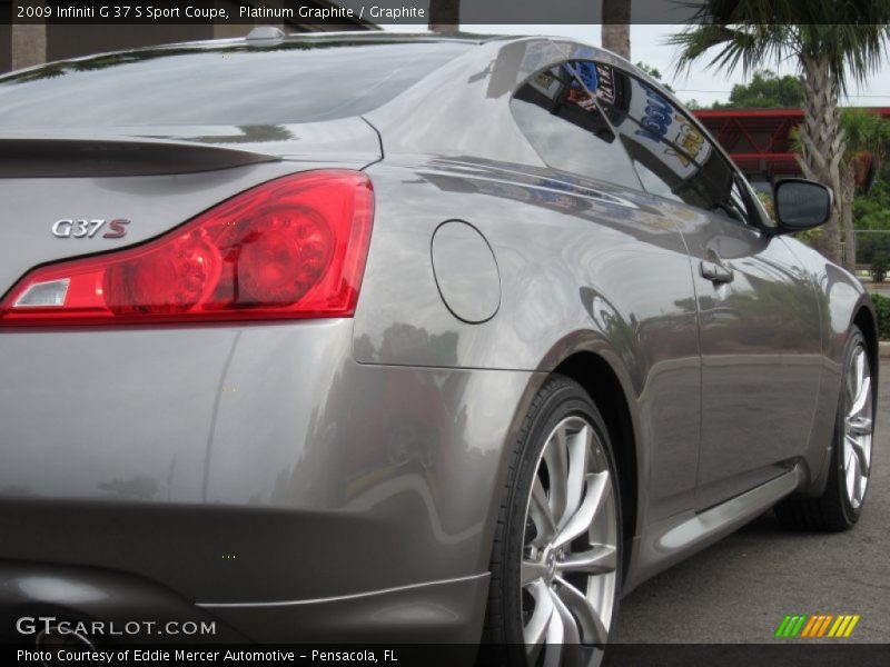 Platinum Graphite / Graphite 2009 Infiniti G 37 S Sport Coupe
