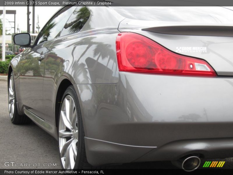 Platinum Graphite / Graphite 2009 Infiniti G 37 S Sport Coupe