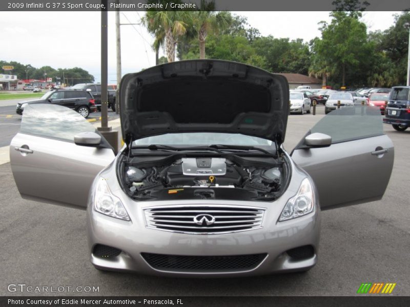 Platinum Graphite / Graphite 2009 Infiniti G 37 S Sport Coupe