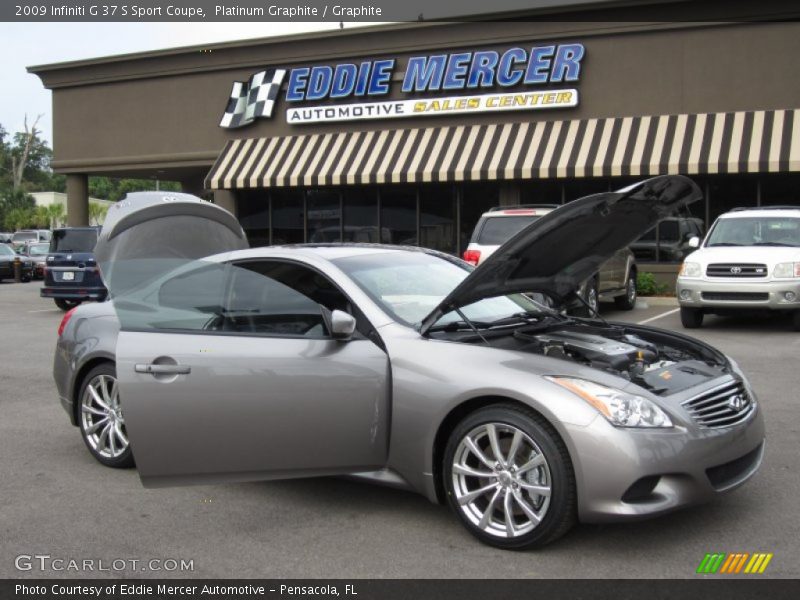 Platinum Graphite / Graphite 2009 Infiniti G 37 S Sport Coupe