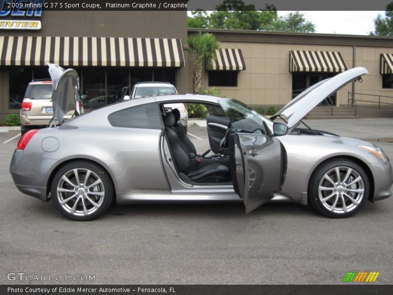 Platinum Graphite / Graphite 2009 Infiniti G 37 S Sport Coupe