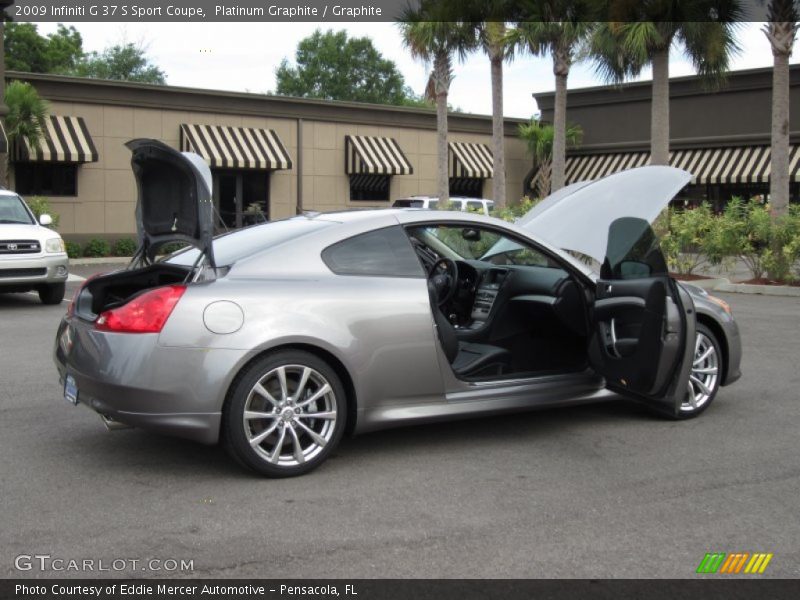 Platinum Graphite / Graphite 2009 Infiniti G 37 S Sport Coupe