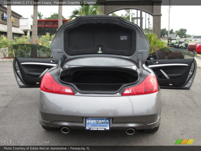 Platinum Graphite / Graphite 2009 Infiniti G 37 S Sport Coupe