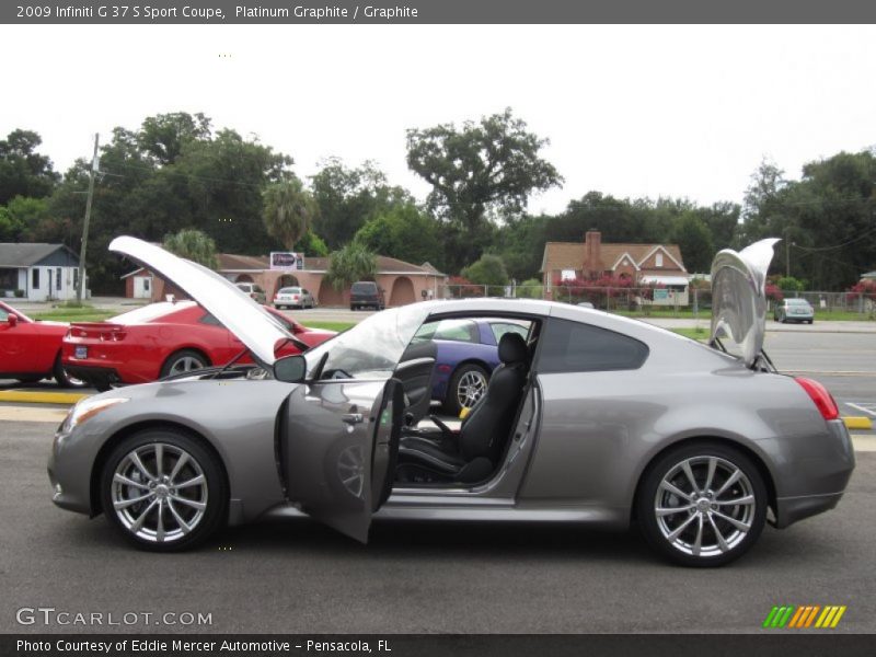 Platinum Graphite / Graphite 2009 Infiniti G 37 S Sport Coupe