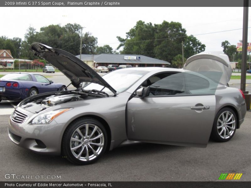 Platinum Graphite / Graphite 2009 Infiniti G 37 S Sport Coupe