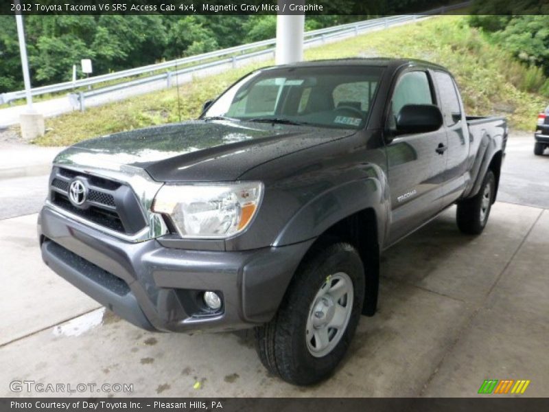 Magnetic Gray Mica / Graphite 2012 Toyota Tacoma V6 SR5 Access Cab 4x4