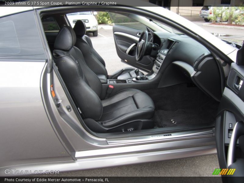 Platinum Graphite / Graphite 2009 Infiniti G 37 S Sport Coupe
