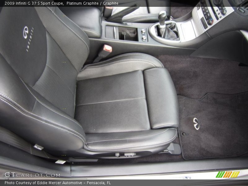 Platinum Graphite / Graphite 2009 Infiniti G 37 S Sport Coupe